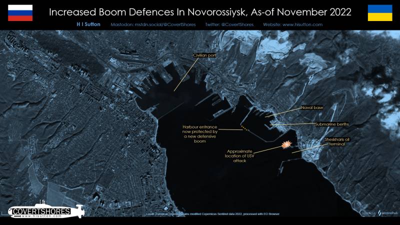 Снимки со спутников показали усиление российской защиты с моря в Севастополе и Новороссийске