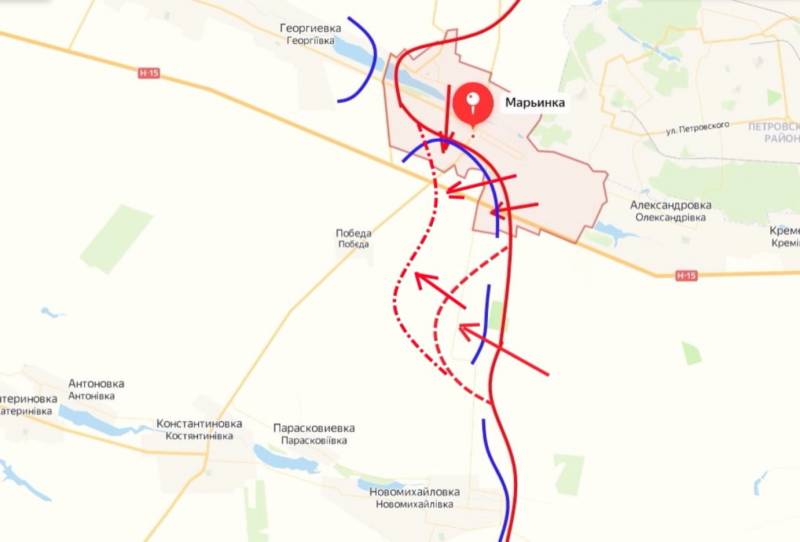 Российские войска прорвали оборону ВСУ в Марьинке