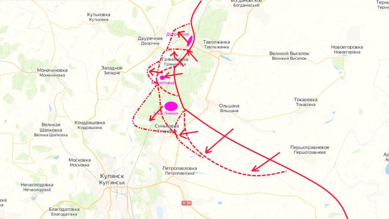 ВС РФ заняли важный плацдарм северо-восточнее Купянска